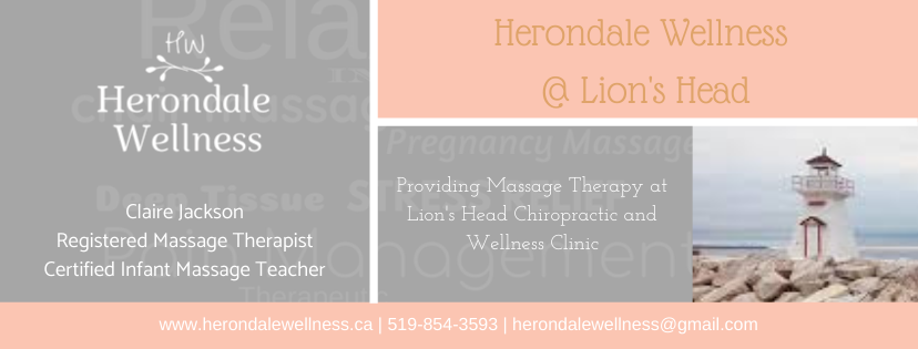 Herondale Wellness | 2 Helen St, Lions Head, ON N0H 2A0, Canada | Phone: (519) 854-3593