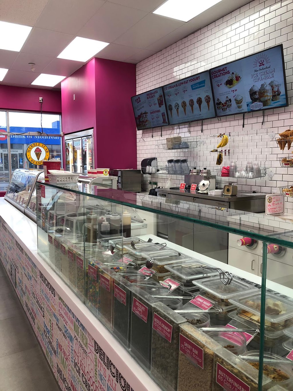 Marble Slab Creamery- Milton | 1003 Maple Ave, Milton, ON L9T 0A5, Canada | Phone: (905) 876-0577