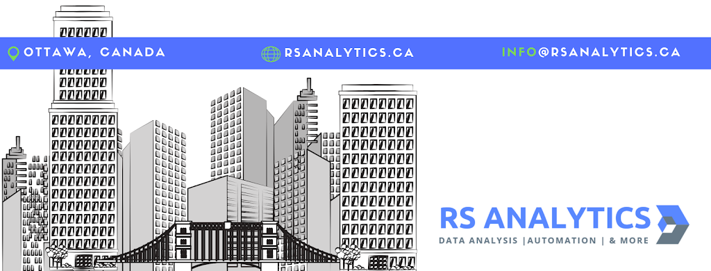 RS Analytics | 145 Switch Grass Cres, Ottawa, ON K2C 3H2, Canada | Phone: (613) 858-1504