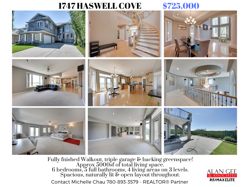 Michelle Chau REALTOR® Remax Elite | 304 Windermere Rd NW, Edmonton, AB T6W 2Z8, Canada | Phone: (780) 893-3579