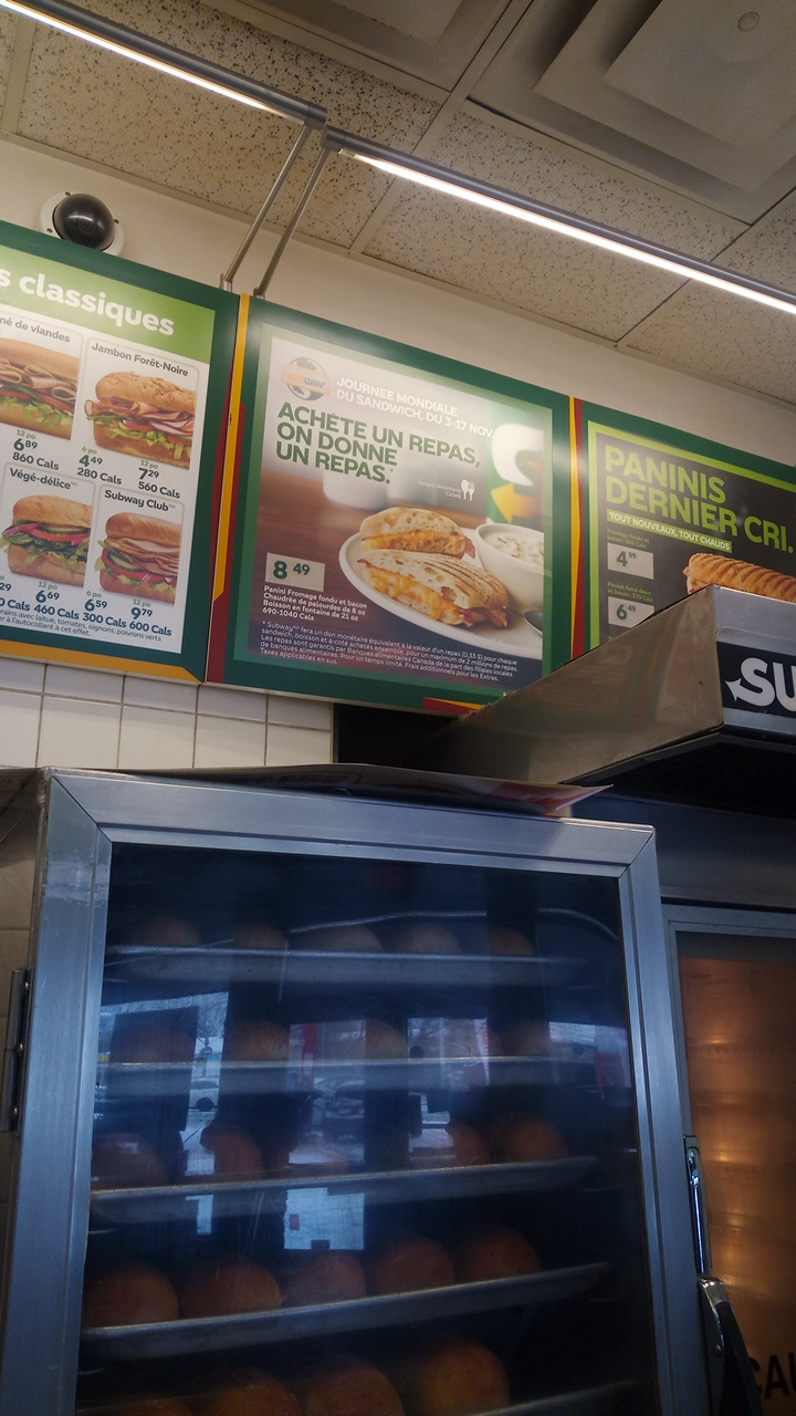 Subway | 225 Boulevard Curé-Labelle, Laval, QC H7L 2R9, Canada | Phone: (450) 937-6632