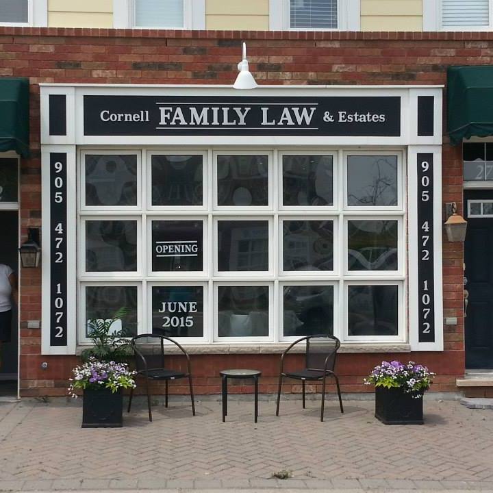 Cornell Family Law & Estates | 2719 Bur Oak Ave #2, Markham, ON L6B 1K7, Canada | Phone: (905) 472-1072