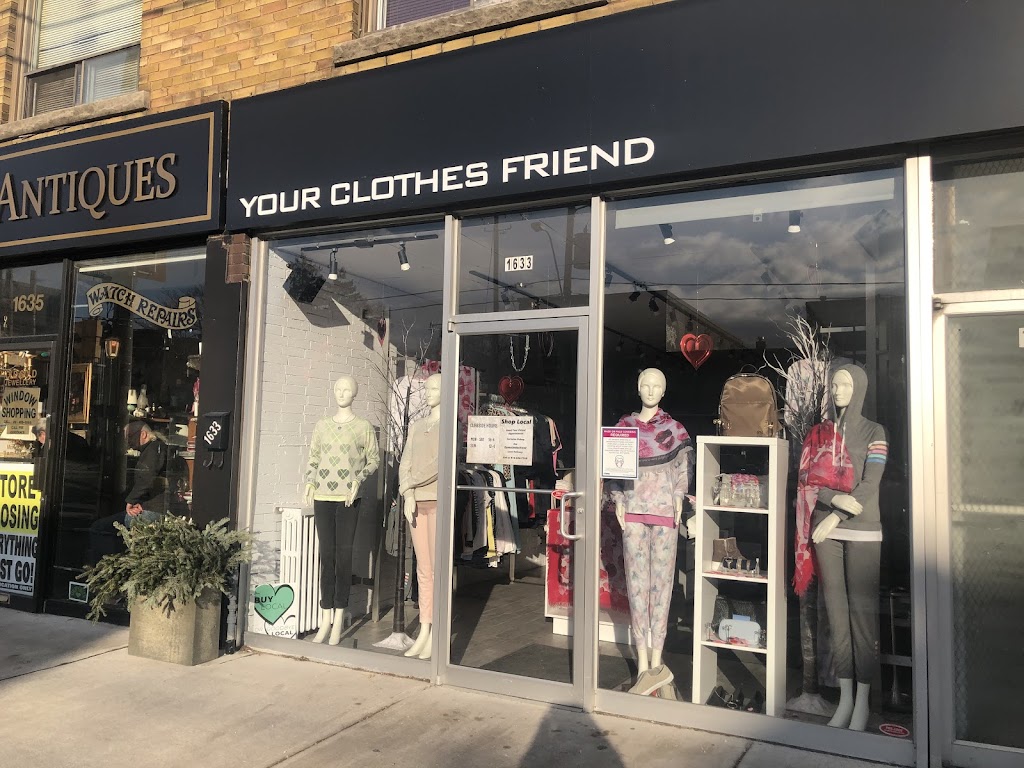 Your Clothes Friend | 1625 Bayview Ave, East York, ON M4G 3B5, Canada | Phone: (416) 486-7755