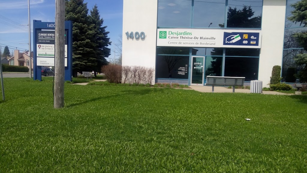 Caisse Desjardins Thérèse-De Blainville | 1400 Boulevard de la Grande-Allée, Boisbriand, QC J7G 2Z8, Canada | Phone: (450) 430-6550