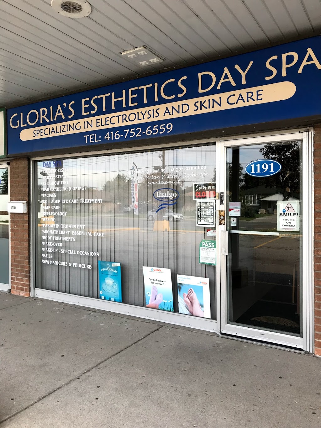 Glorias Esthetics Day Spa | 1191 Brimley Rd, Scarborough, ON M1P 3G5, Canada | Phone: (416) 752-6559