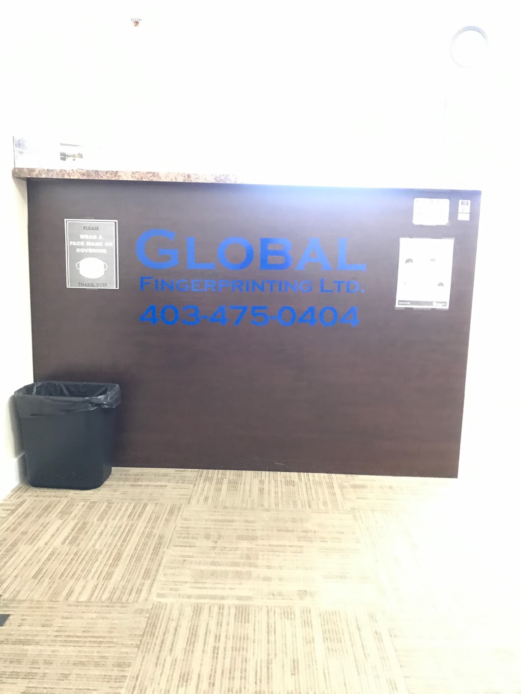 Global Fingerprinting Ltd. | 3770 Westwinds Dr NE Bay# 308, Calgary, AB T3J 5H3, Canada | Phone: (403) 475-0404