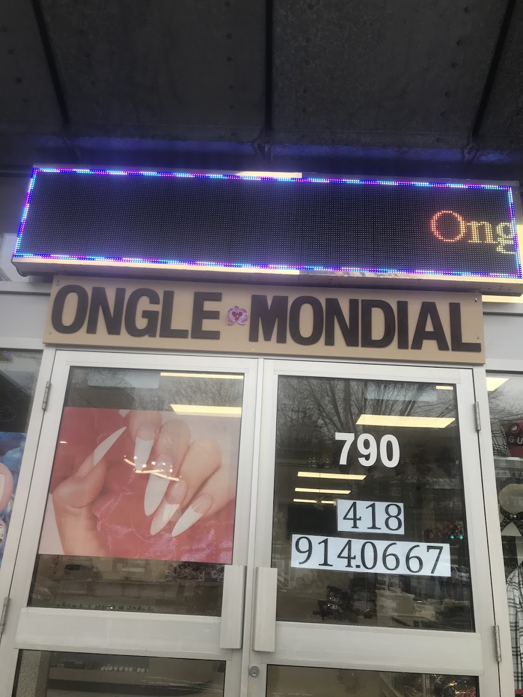 Ongles Mondial Inc | 2700 Bd Laurier, Québec, QC G1V 2L8, Canada | Phone: (418) 650-9242