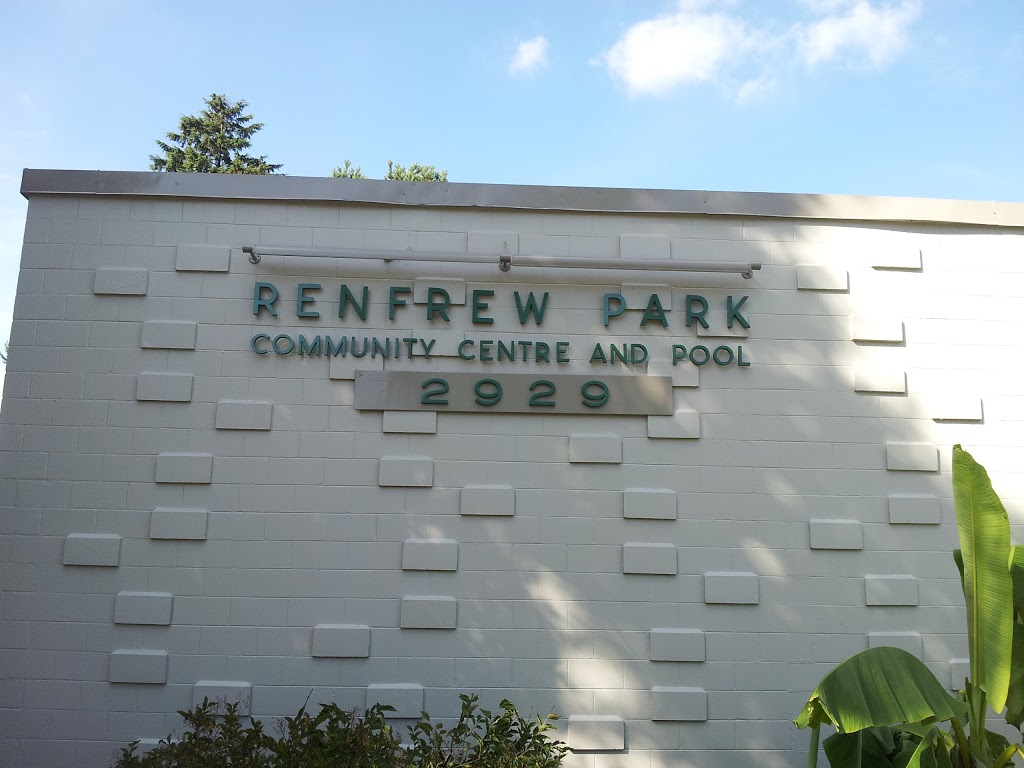 Renfrew Park Community Centre | 2929 E 22nd Ave, Vancouver, BC V5M 2Y3, Canada | Phone: (604) 257-8388