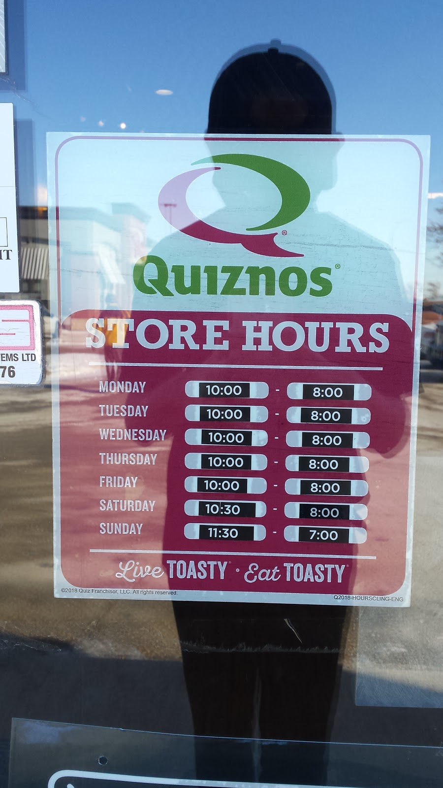 Quiznos | 7-1639 Kenaston Blvd, Winnipeg, MB R3P 2M4, Canada | Phone: (204) 956-3290