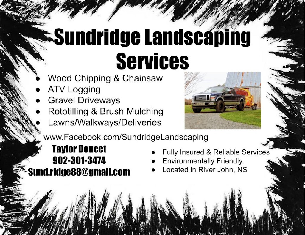 Sundridge Landscaping Services | 113 Roger Rd, River John, NS B0K 1N0, Canada | Phone: (902) 301-3474