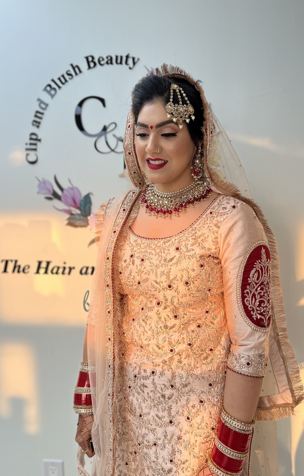 Clip and Blush beauty the makeup studio | 9990 The Gore Rd, Brampton, ON L6P 0A7, Canada | Phone: (647) 406-1792