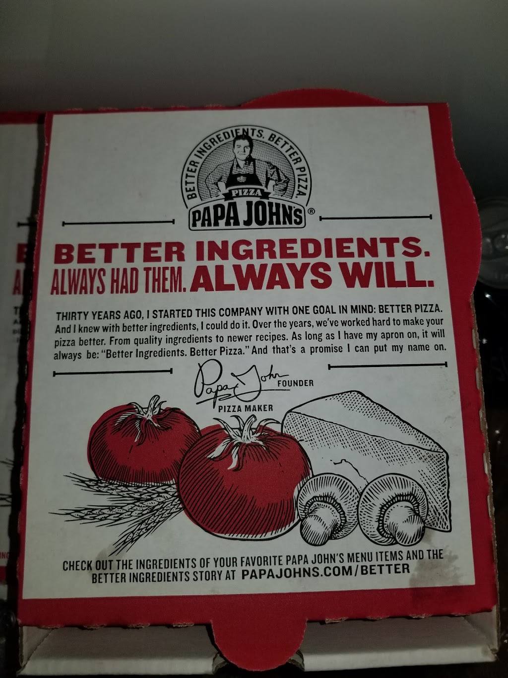 Papa Johns Pizza | 756 Guelph Line, Burlington, ON L7R 3N5, Canada | Phone: (905) 631-2323