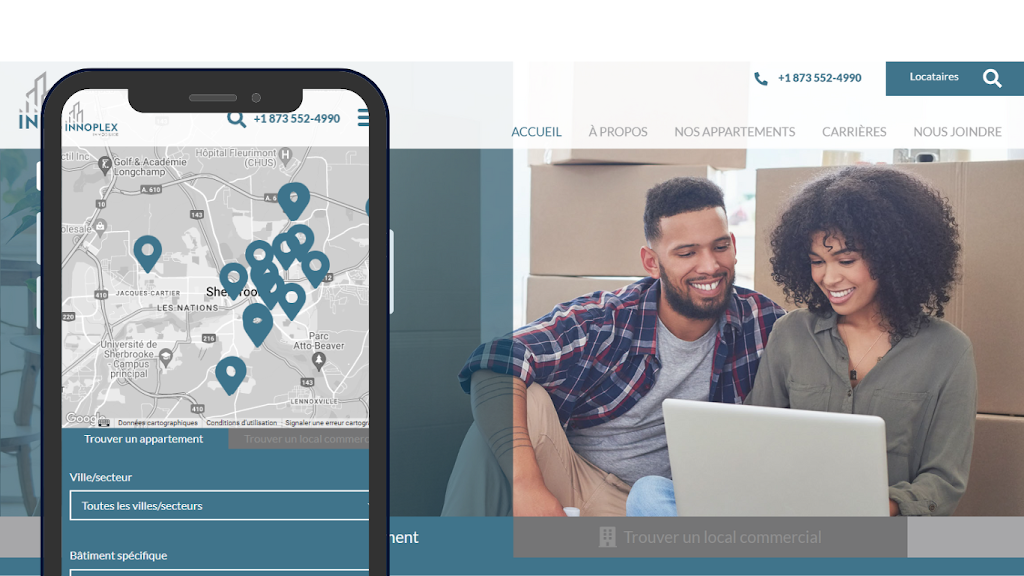 Innoplex Immobilier | 3536 Rue King E, Sherbrooke, QC J1G 5J3, Canada | Phone: (873) 552-4990
