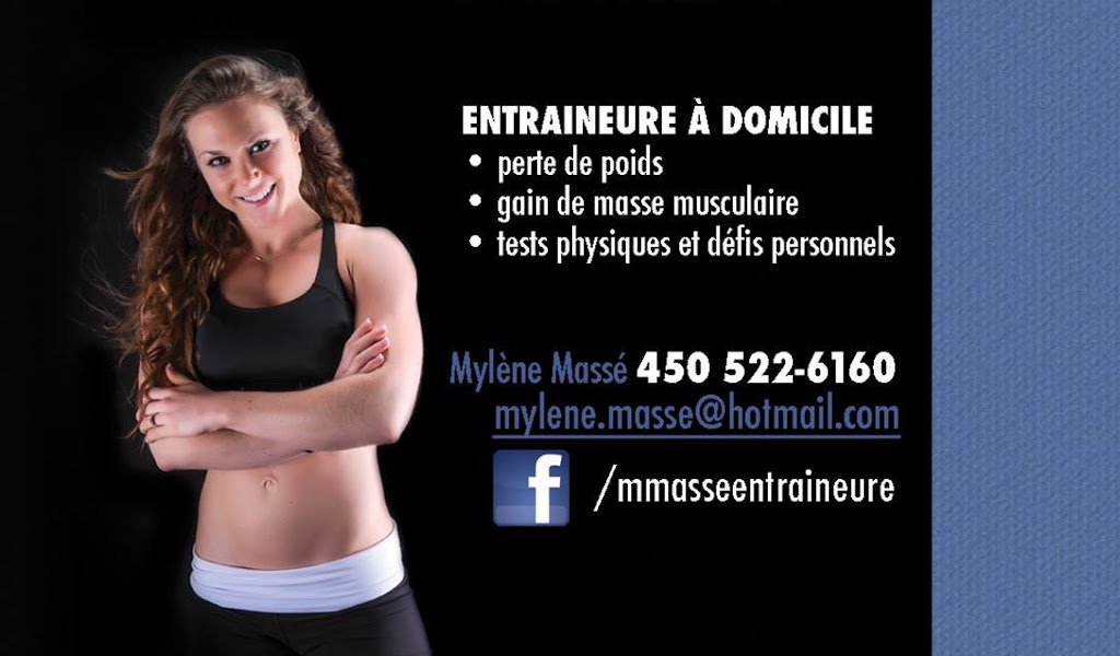 Mylène Massé, Entraineure & Consultante en stratégie alimentaire | 508 Rue du Petunia, Granby, QC J2H 0B3, Canada | Phone: (450) 522-6160