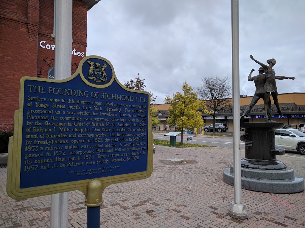 The Founding of Richmond Hill Historical Plaque | 10268 Yonge St, Richmond Hill, ON L4C 3B7, Canada | Phone: (416) 325-5000