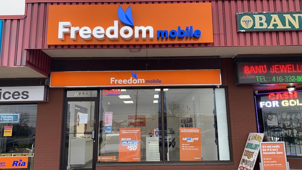 Freedom Mobile | Kenbrae Plaza, 1898 Kennedy Rd, Scarborough, ON M1P 2L8, Canada | Phone: (416) 640-9463