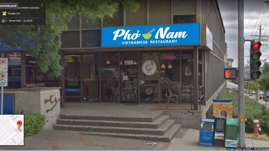 Pho Nam Restaurant in New Westminter | 1188 8th Ave, New Westminster, BC V4M 0B3, Canada | Phone: (604) 553-9288