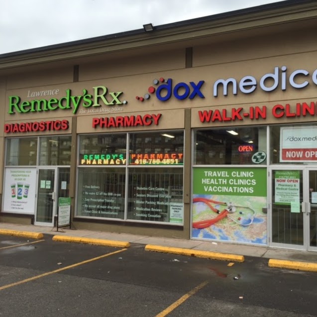 RemedysRx Lawrence Pharmacy & Travel Clinic | 2683 Lawrence Ave E #5, Scarborough, ON M1P 2S2, Canada | Phone: (416) 750-4691