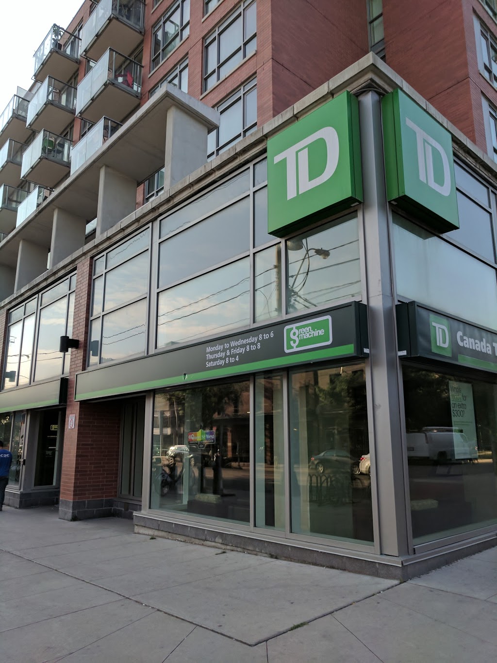 TD Canada Trust Branch and ATM | 1033 Queen St W, Toronto, ON M6J 0A6, Canada | Phone: (416) 534-3173