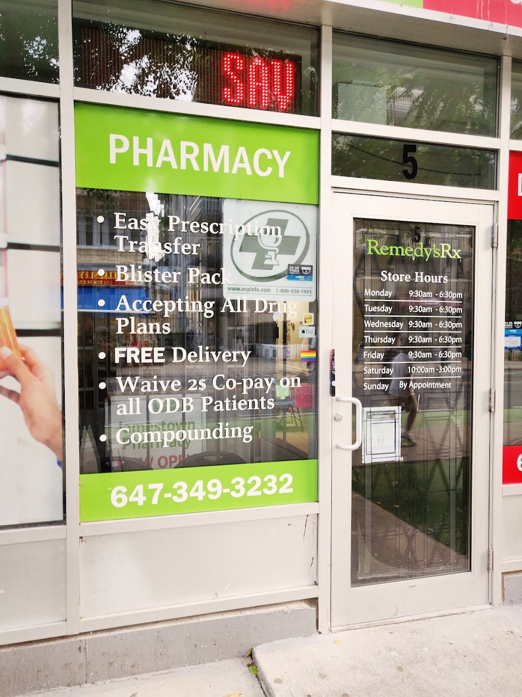 Remedys Rx Jamestown Pharmacy | 225 Wellesley St E #5, Toronto, ON M4X 1X8, Canada | Phone: (647) 349-3232