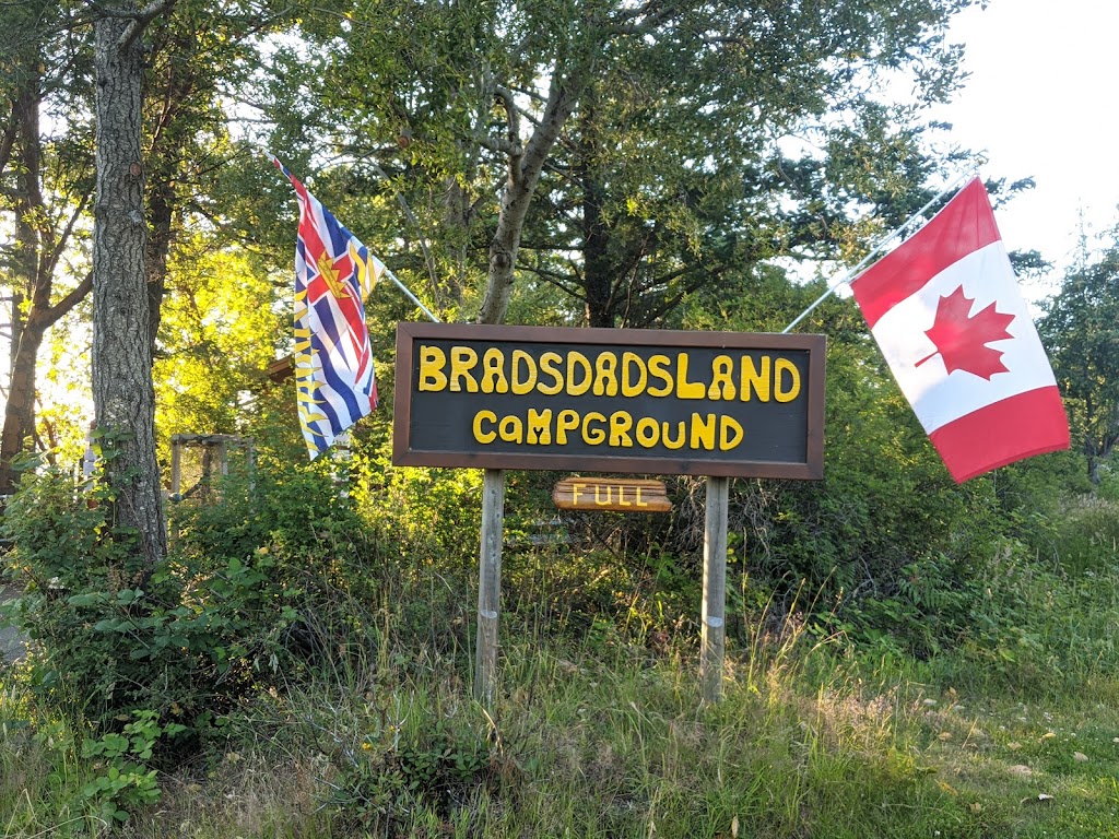 Bradsdadsland Campsite | 2105 Shingle Spit Rd, Hornby Island, BC V0R 1Z0, Canada | Phone: (250) 335-0757