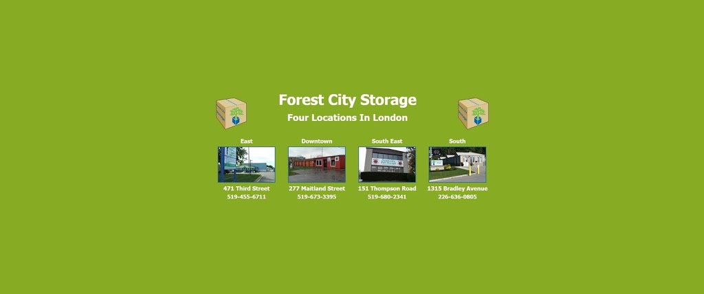 Forest City Storage | 1315 Bradley Ave, London, ON N5Z 0A4, Canada | Phone: (226) 636-0805