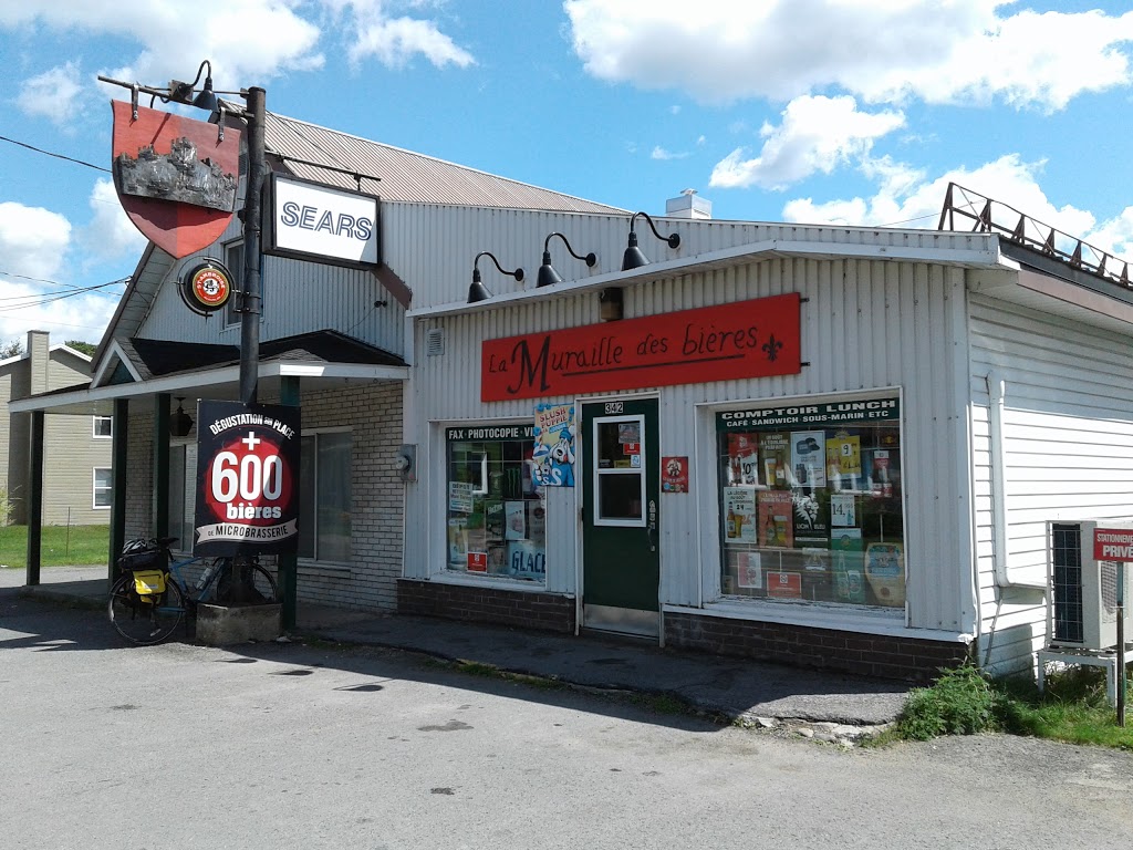 La Muraille des bières | 342 Rue Dupont, Pont-Rouge, QC G3H 1R2, Canada | Phone: (418) 873-1991