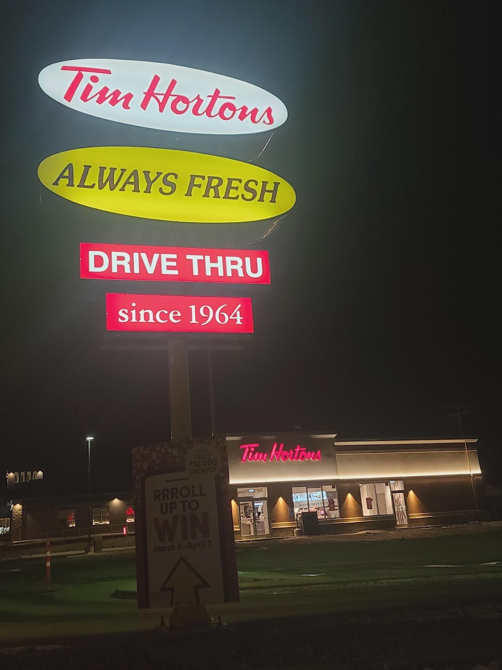 Tim Hortons | 1101 Highway N, Drumheller, AB T0J 0Y0, Canada | Phone: (403) 823-2909