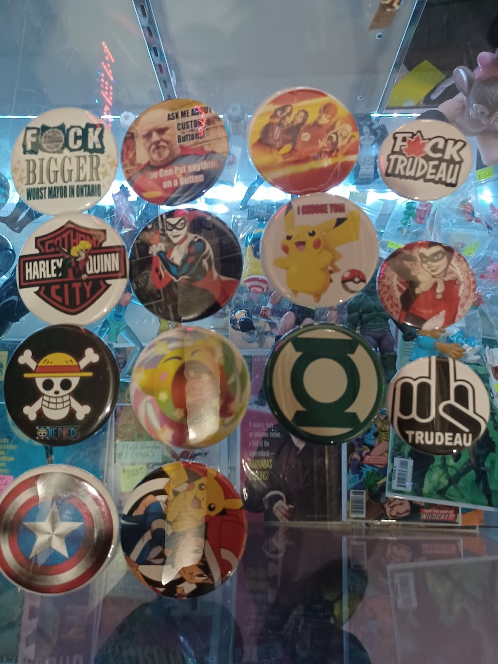 Cats grafix Buttons | Shares location with Cats Grafix Comics, 2207 Industrial Park Rd Booth 3600, Innisfil, ON L9S 3V9, Canada | Phone: (705) 204-5654