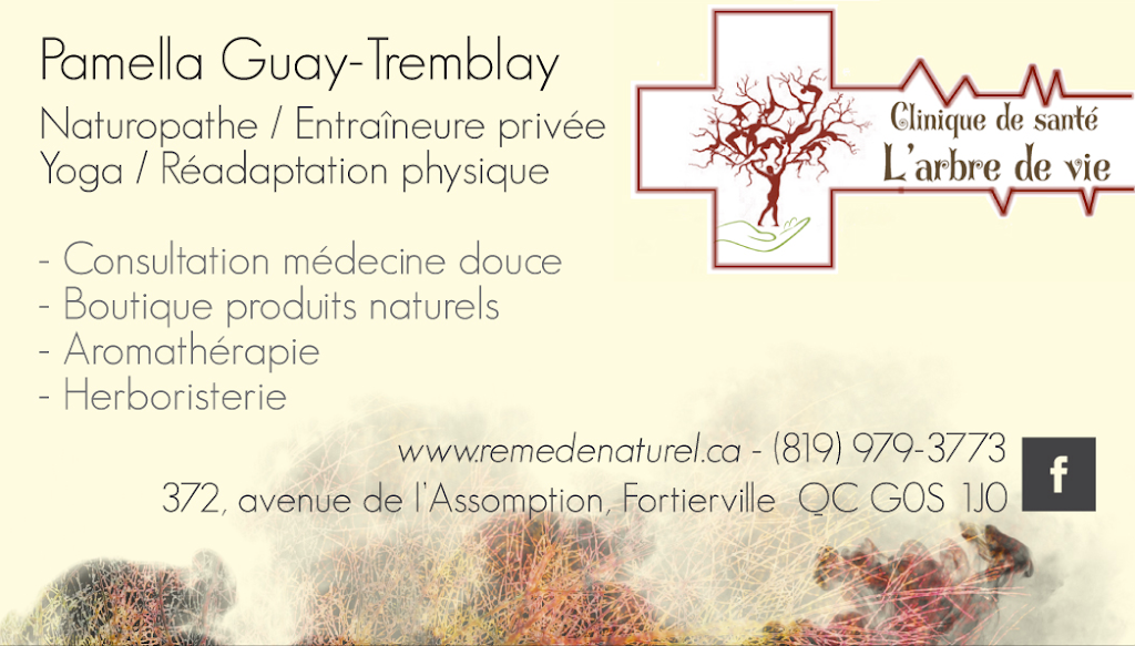 Remedy Natural - Clinical Health Larbre De Vie - Naturopathe -  | 372 Avenue de lAssomption, Fortierville, QC G0S 1J0, Canada | Phone: (819) 979-3773