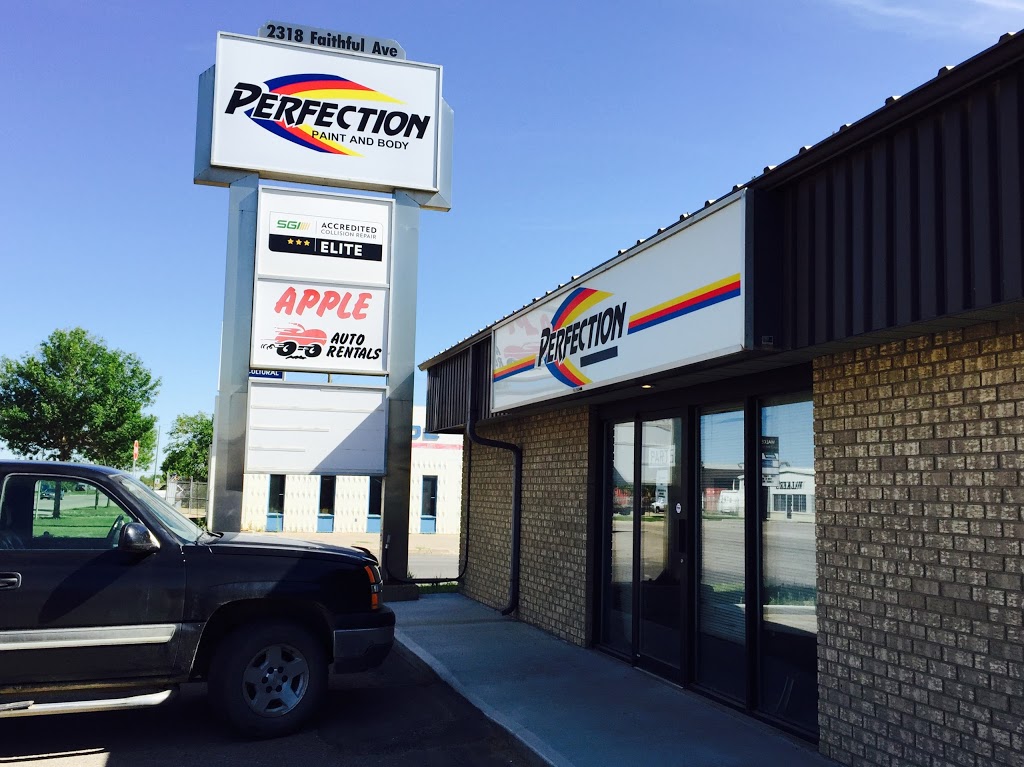 Perfection Paint & Body | 2318 Faithfull Ave, Saskatoon, SK S7K 1V1, Canada | Phone: (306) 242-1818