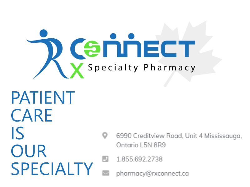 RX Connect Specialty Pharmacy | 6990 Creditview Rd Unit 4, Mississauga, ON L5N 8R9, Canada | Phone: (855) 692-2738