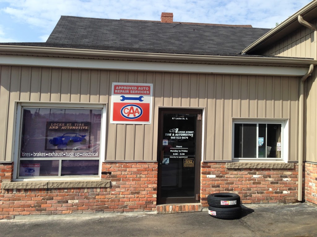 Locke St Tire & Automotive Inc | 87 Locke St S, Hamilton, ON L8P 4A3, Canada | Phone: (905) 522-8679