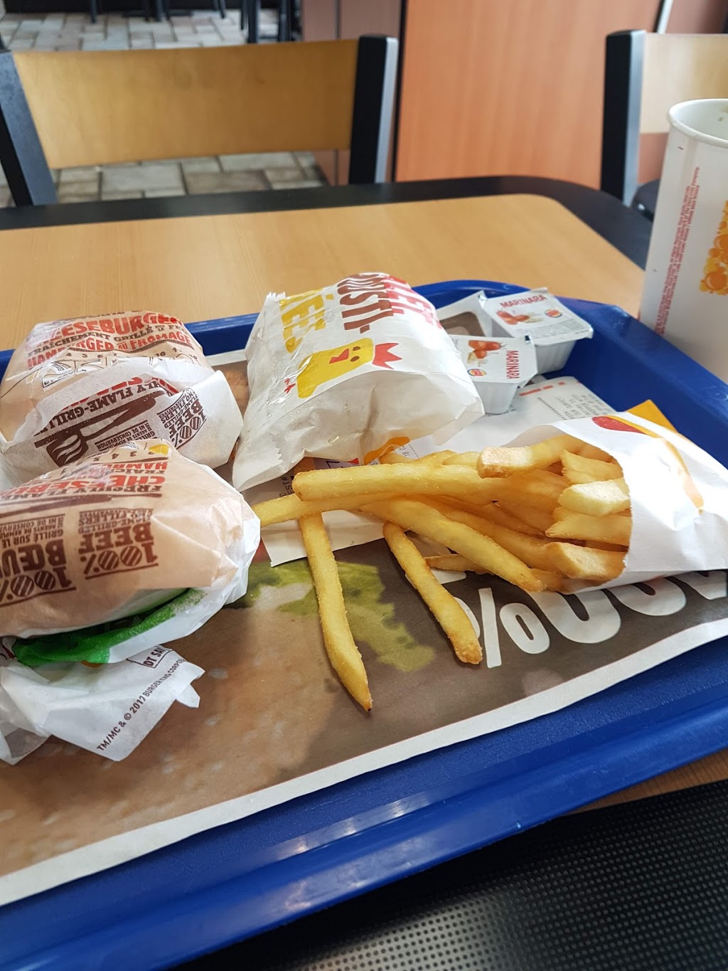 Burger King | 7014 Torbram Rd, Mississauga, ON L4T 3Y3, Canada | Phone: (905) 676-1573