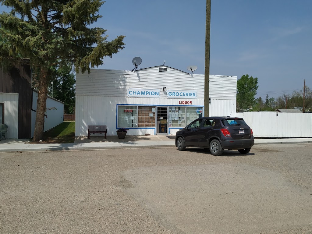 Champion Grocery & Liquor Store | 123 Main St, Champion, AB T0L 0R0, Canada | Phone: (403) 897-3808