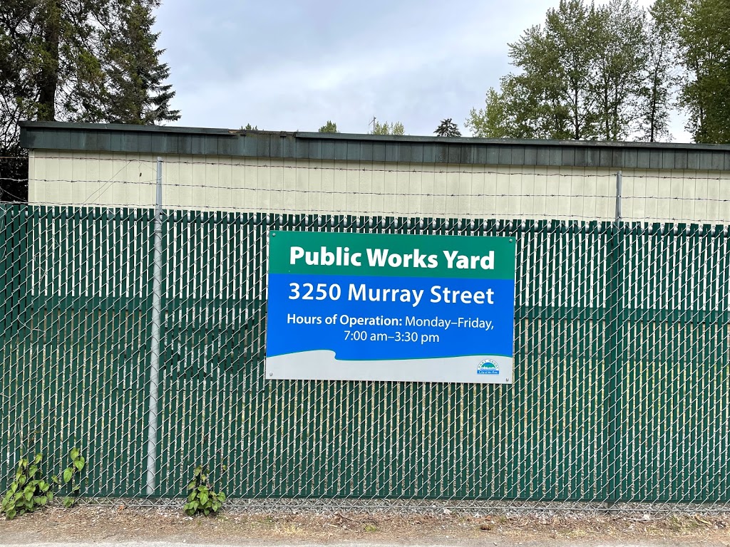 City of Port Moody Works Yard | Murray St, Port Moody, BC V3H 1X8, Canada | Phone: (604) 469-4574