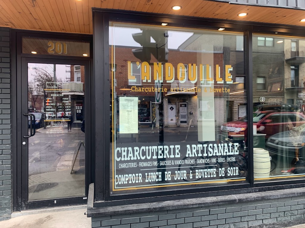 LAndouille - Charcuterie & Buvette | 201 Rue Beaubien E, Montréal, QC H2S 1R5, Canada | Phone: (514) 418-1616