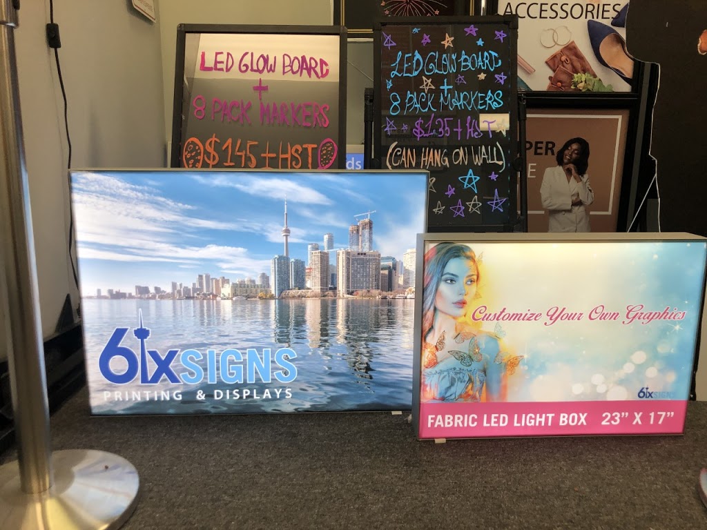 6ix Signs Ltd. | 120 Milner Ave #9, Scarborough, ON M1S 3R2, Canada | Phone: (416) 292-4444