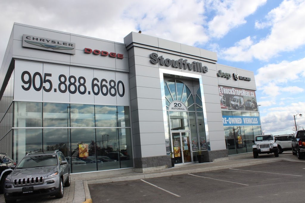 Stouffville Chrysler Dodge Jeep Ram | 20 Automall Blvd, Whitchurch-Stouffville, ON L4A 0W7, Canada | Phone: (905) 888-6680