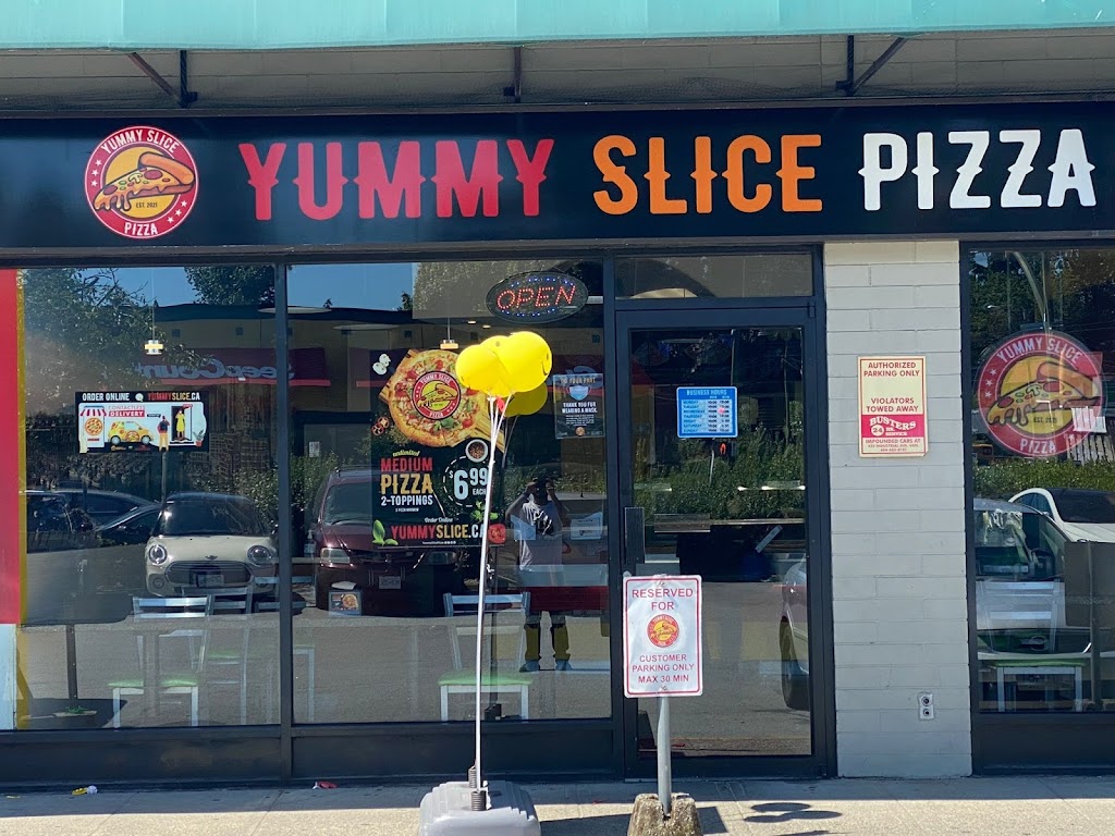 Yummy Slice Pizza | 2889 Grandview Hwy #2, Vancouver, BC V5M 2E1, Canada | Phone: (604) 564-6123