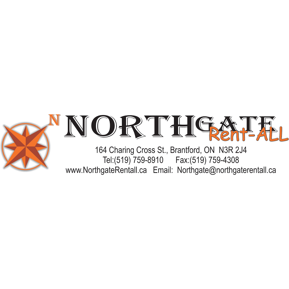 Northgate Rent-All | 164 Charing Cross St, Brantford, ON N3R 2J4, Canada | Phone: (519) 759-8910