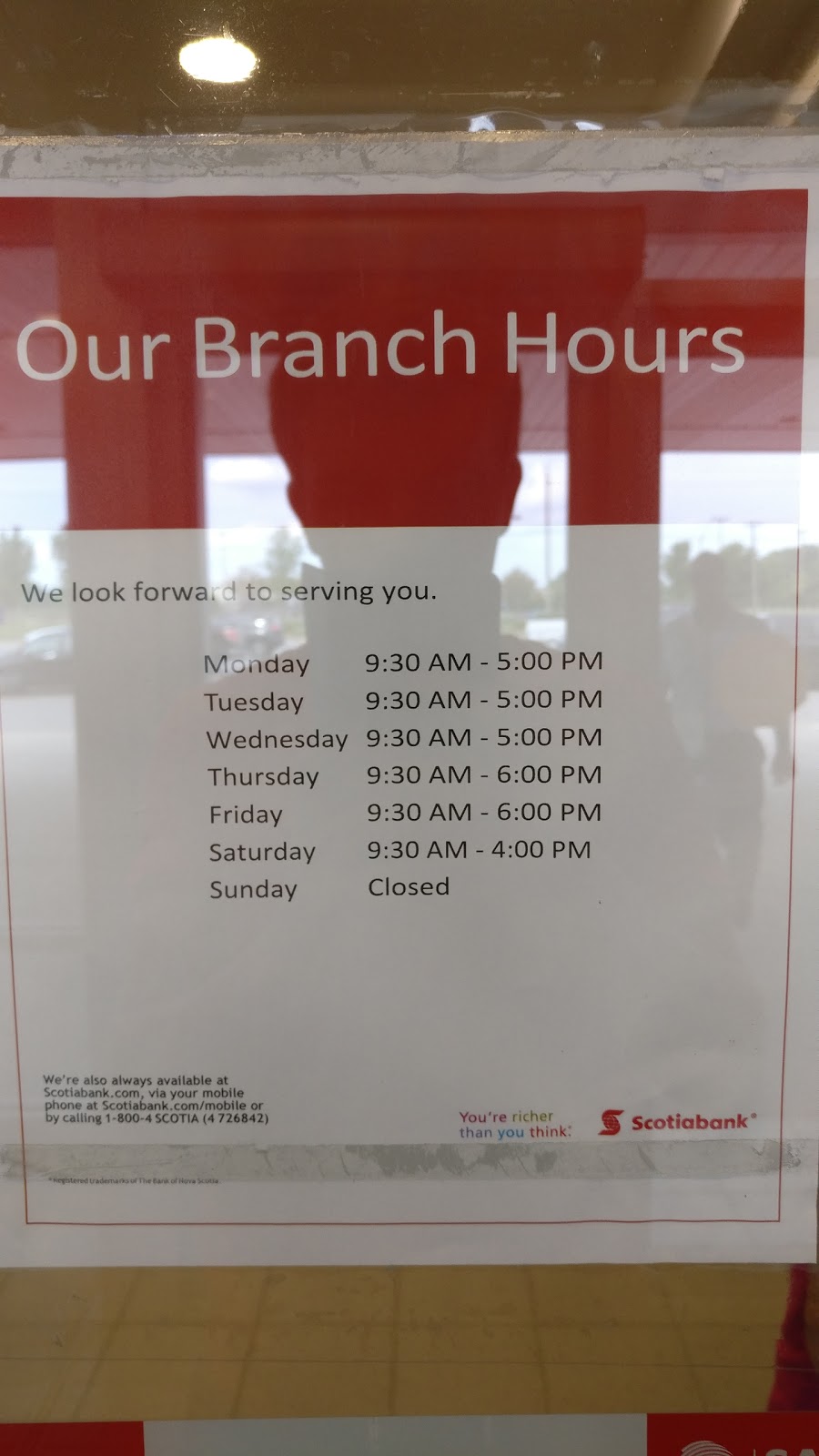 Scotiabank | 2095 Dorchester Rd, Dorchester, ON N0L 1G2, Canada | Phone: (519) 268-7502