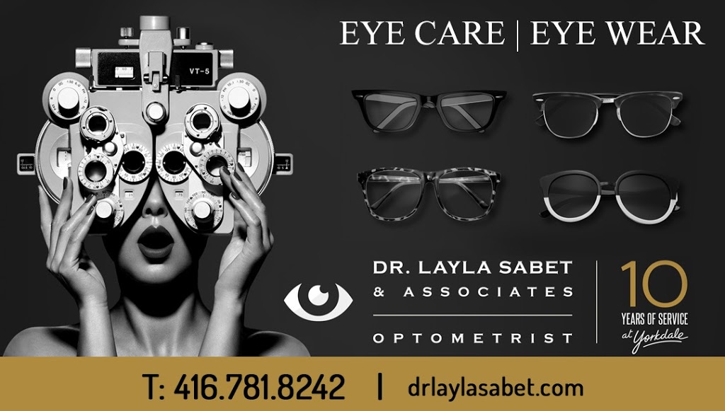 Yorkdale Eyecare - Dr. Layla Sabet & Associates | Yorkdale Mall Office Tower, 1 Yorkdale Rd Suite #416, North York, ON M6A 3A1, Canada | Phone: (647) 560-2414