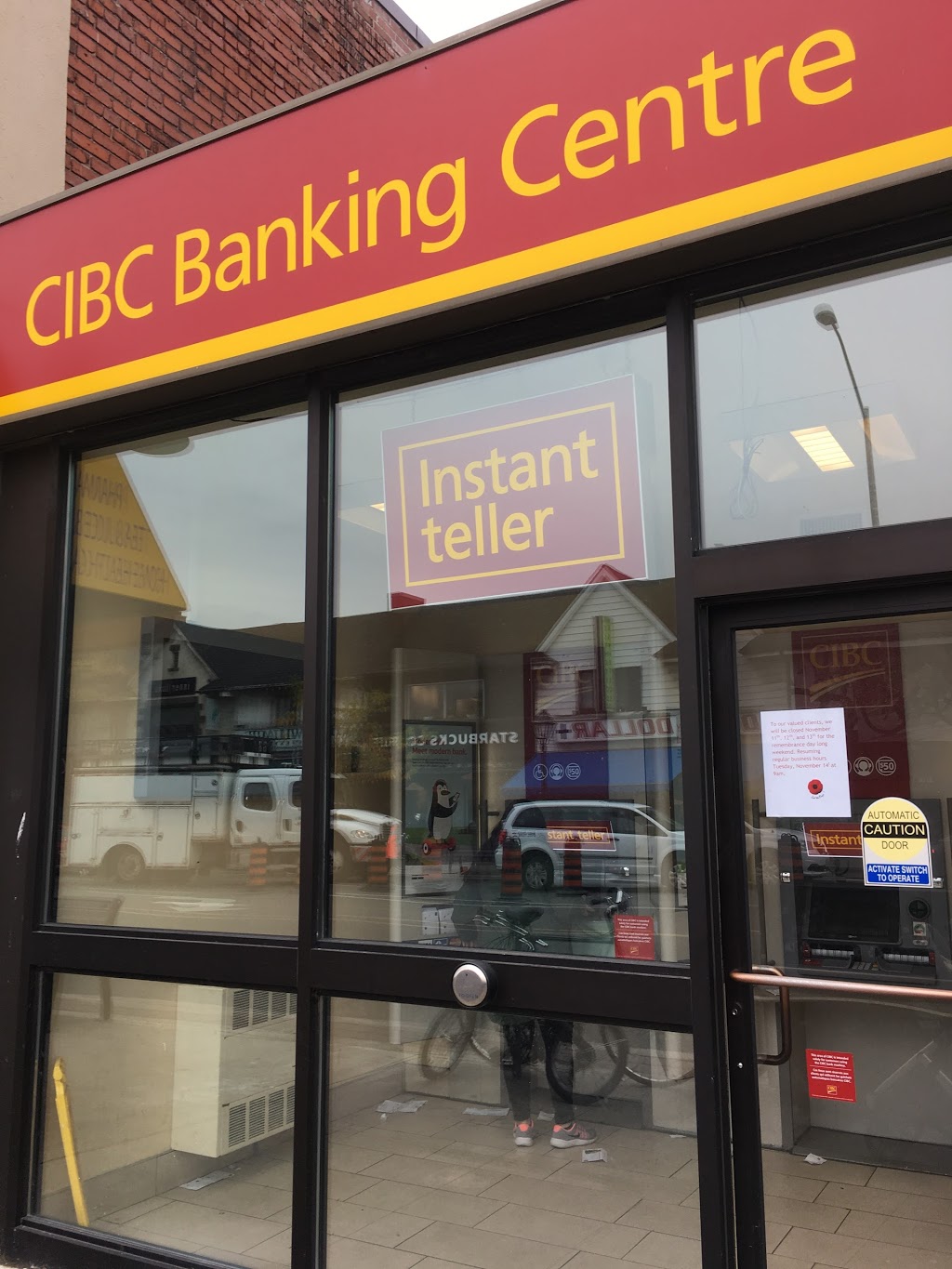 CIBC Branch with ATM | 2219 Bloor St W, Toronto, ON M6S 1N5, Canada | Phone: (416) 763-5124