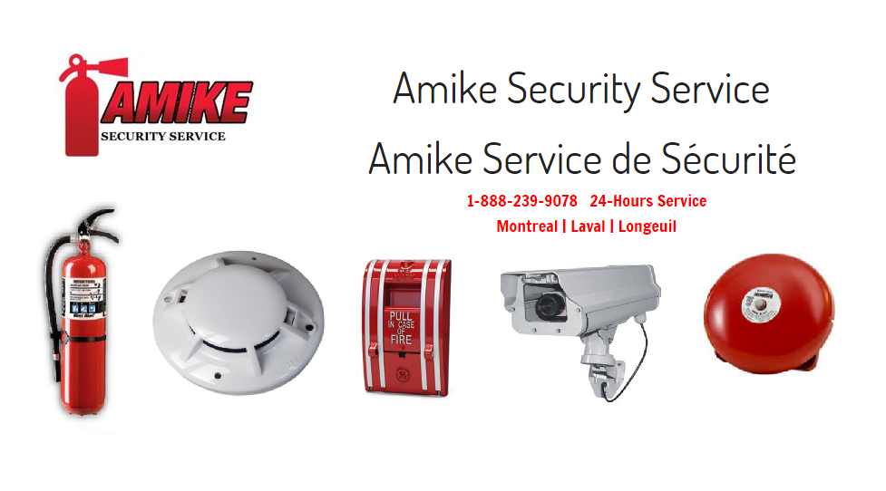 Amike Fire Alarm Security Service | 970 Mnt de Liesse local 201, Saint-Laurent, QC H4T 1W7, Canada | Phone: (514) 360-6233