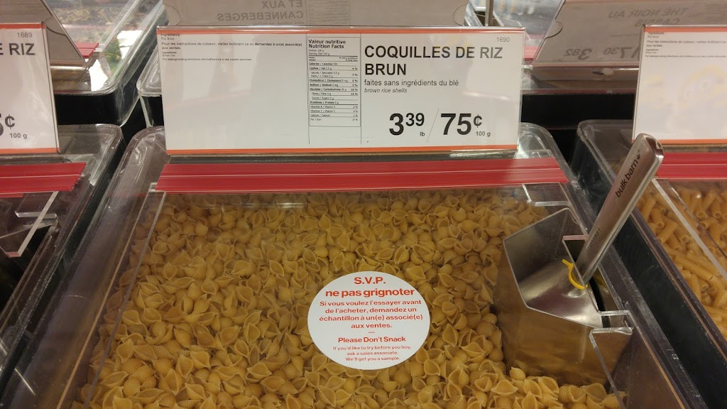 Bulk Barn | 640 A. Chomedey, Laval, QC H7X 3S9, Canada | Phone: (450) 689-4550