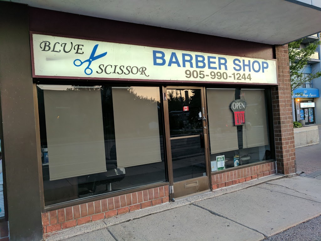 Blue Scissors | 150 Lakeshore Rd W, Mississauga, ON L5H 1G5, Canada | Phone: (905) 990-1244