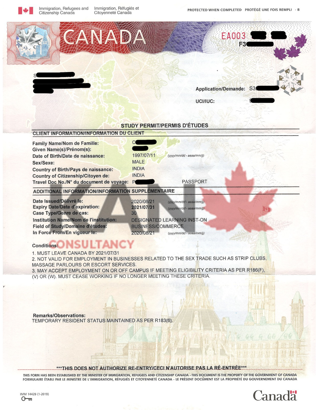 KAN CONSULTANCY INC. | 153 Country Hill Dr #6C, Kitchener, ON N2E 2G7, Canada | Phone: (519) 721-5662