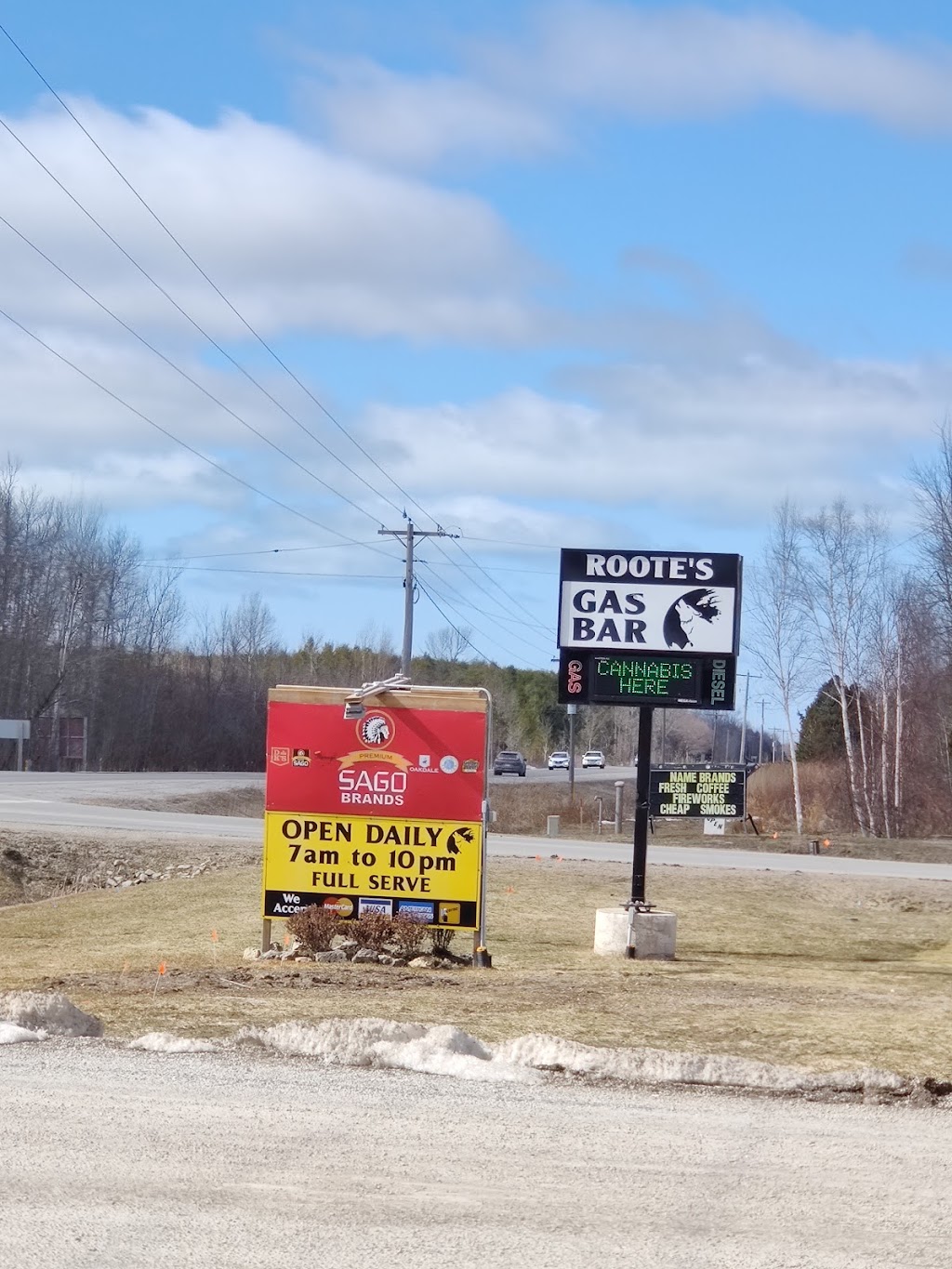 ROOTES GAS BAR | 6 Scotch Settlement Rd, Southampton, ON N0H 2L0, Canada | Phone: (519) 797-2212