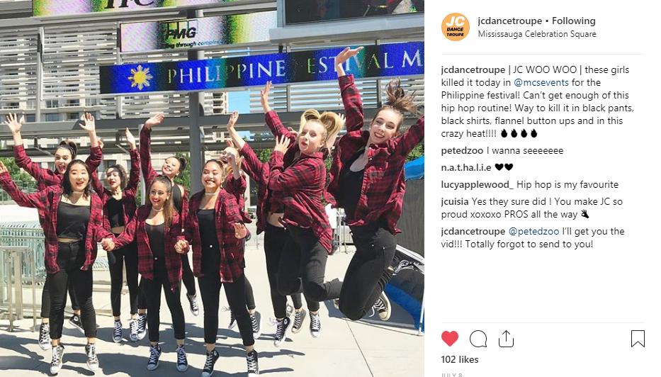 JC Dance Troupe | 4181 Sladeview Crescent unit 48, Mississauga, ON L5L 5R2, Canada | Phone: (905) 820-0717